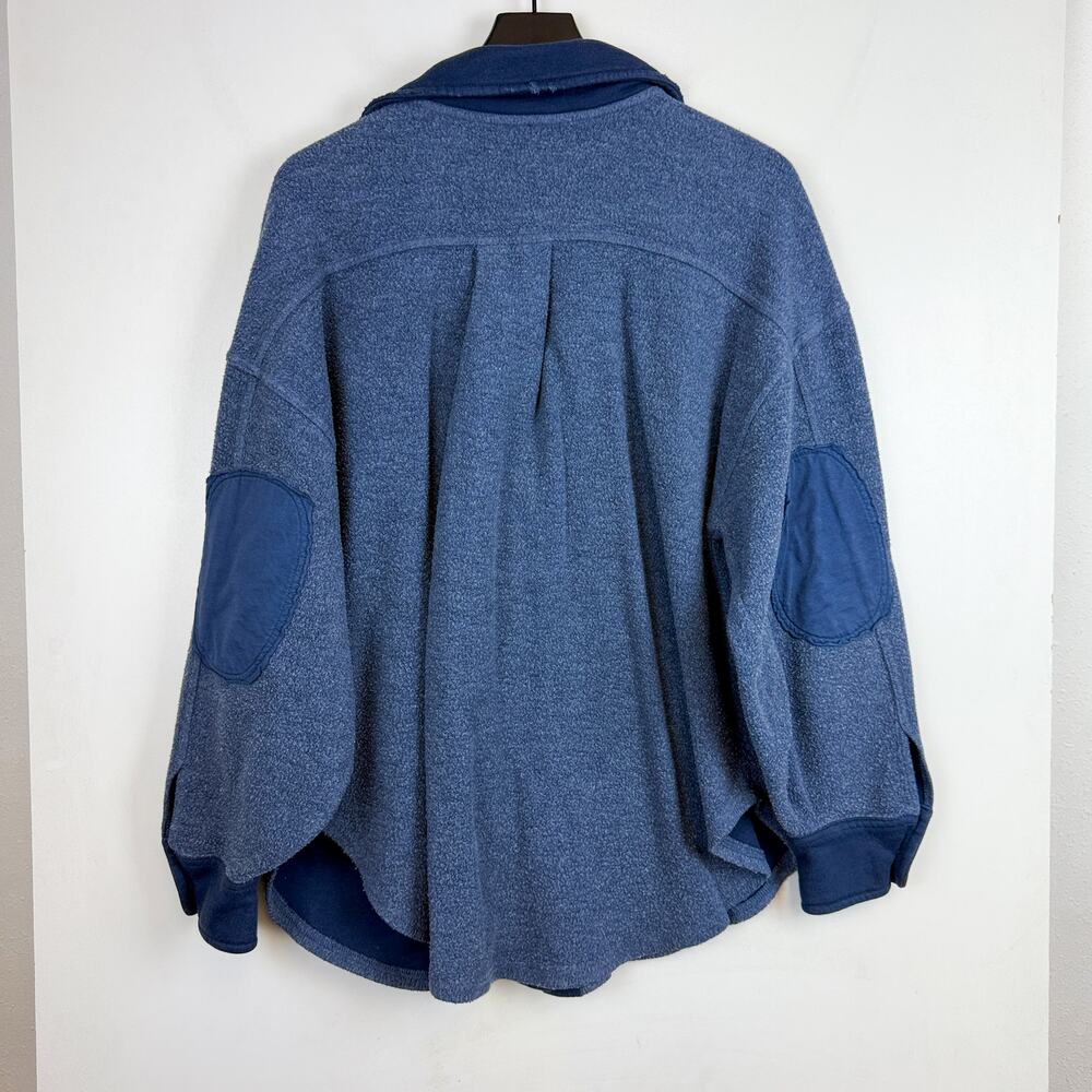 Free People Womens Ruby Shacket Jacket Oversized … - image 7